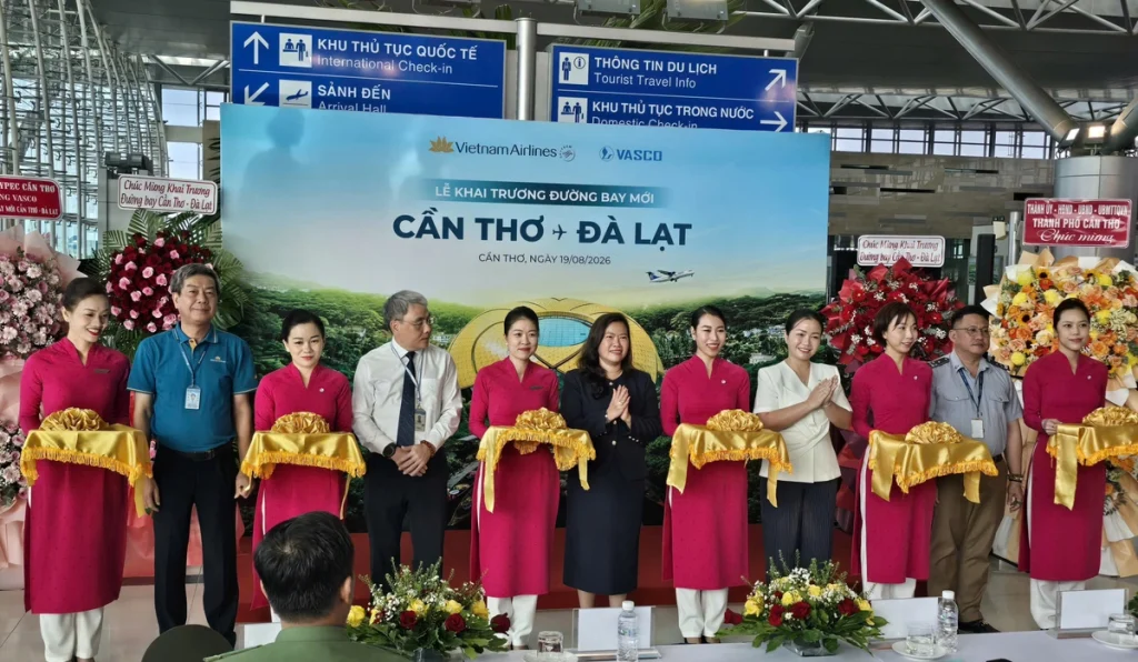 Đường bay Cần Thơ Đà Lạt chính thức khai trương tháng 08